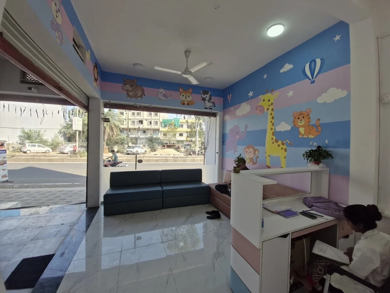 Baby Steps Clinic Reception Desk