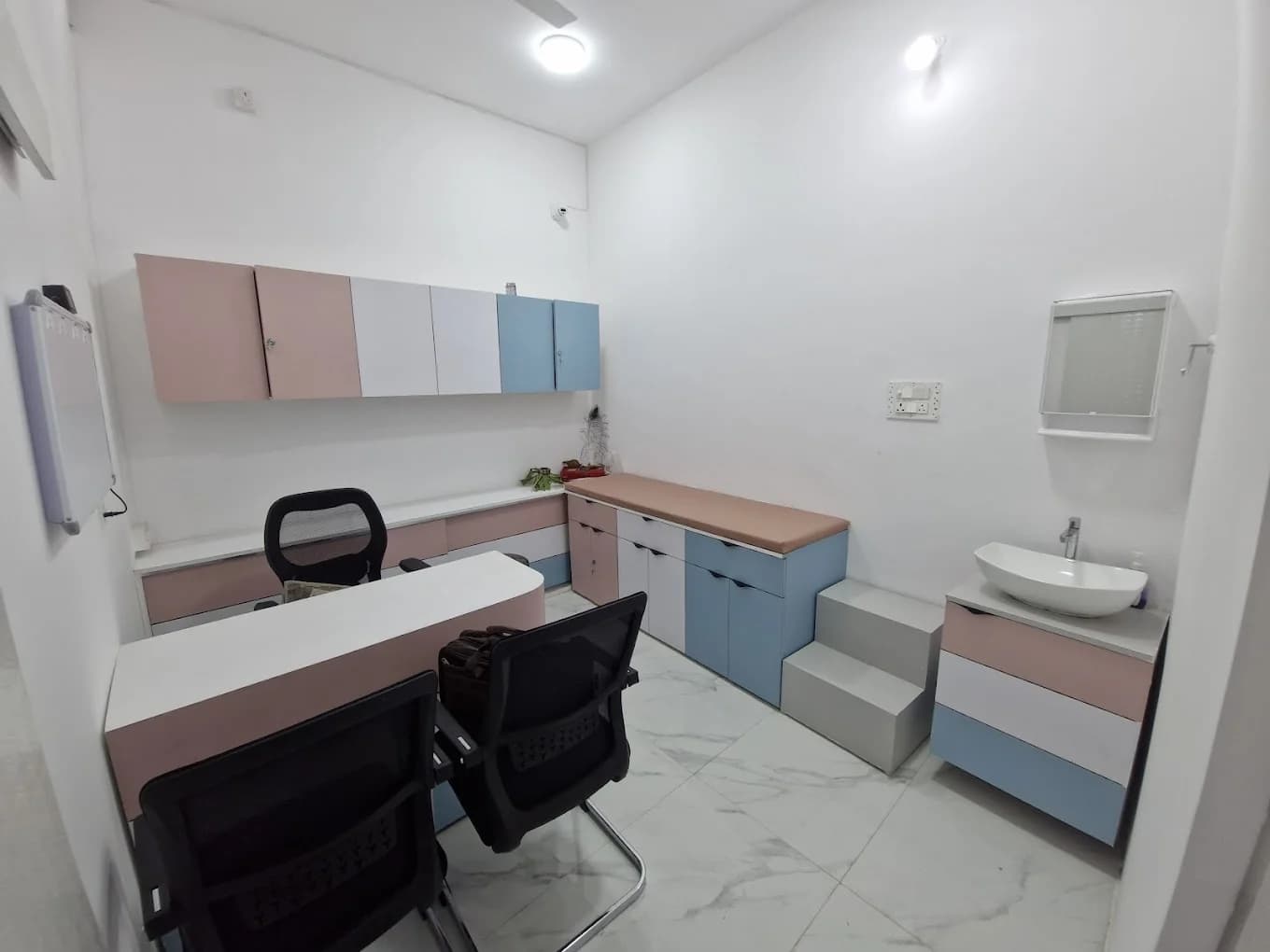 Empty Pediatric Consultation Room